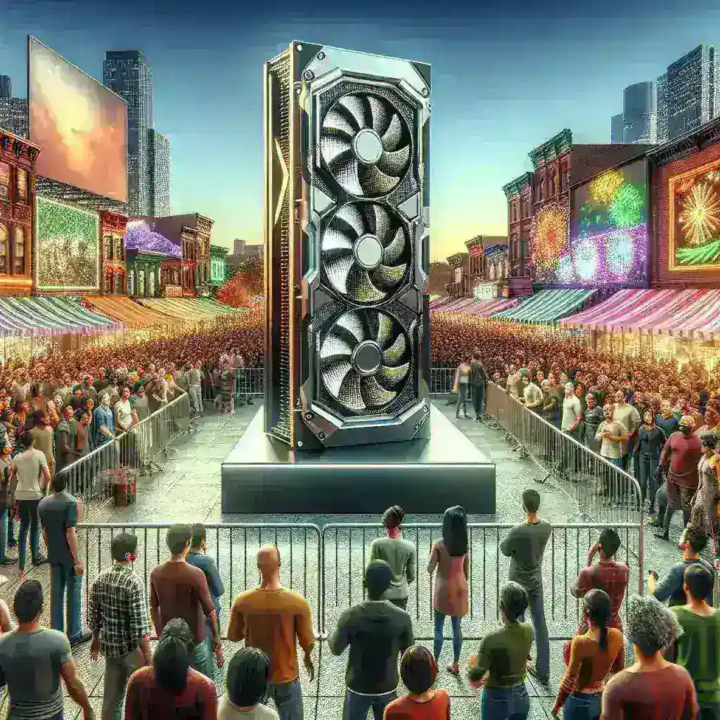 "External GPU Enclosure showcasing advanced connectivity options and sleek design, representing the growing interest in high-performance graphics solutions in the US market."