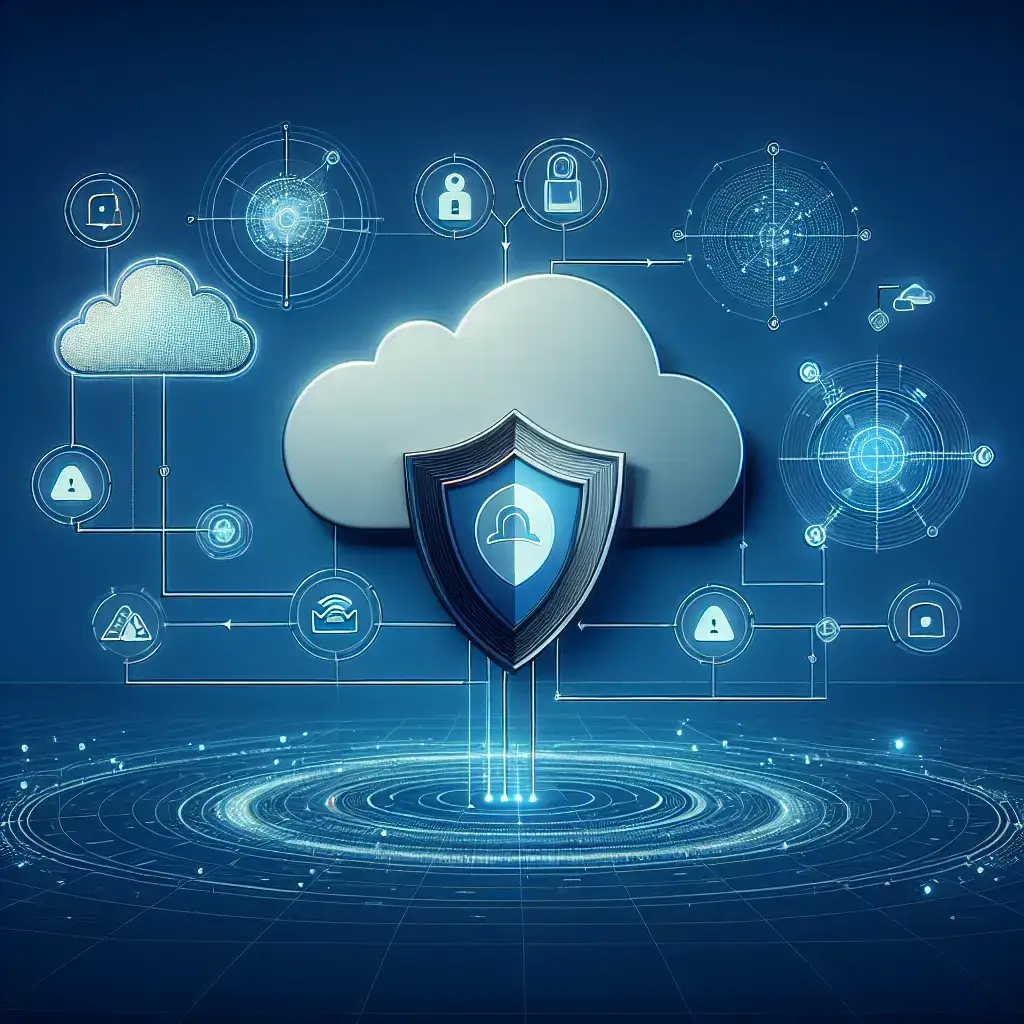 "Infographic illustrating the key features of unified security platforms for enhancing cloud risk detection, including real-time monitoring, threat analysis, and compliance management."