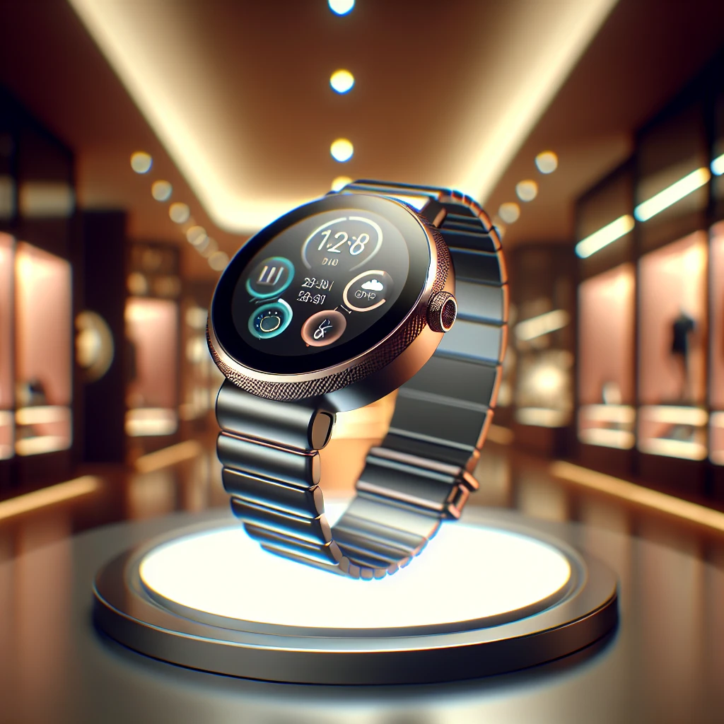 "Apple Watch Series 10 displayed alongside major retailers' logos, showcasing its availability for $299 in the latest tech release news."